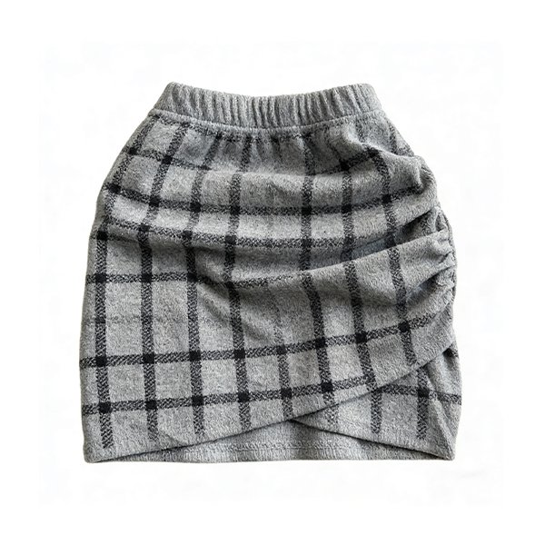 Elegant Asymmetric A-Line Skirt - Women's Summer High-Waisted Slim-Fit